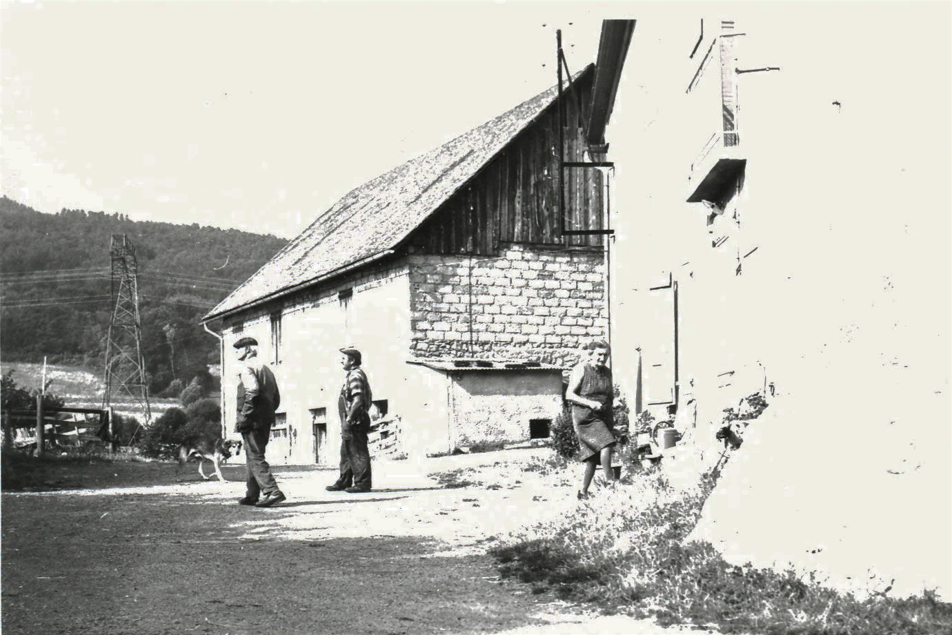 Maison du village — vue ancienne