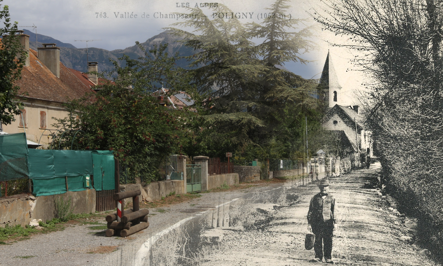 Grande rue de Poligny — montage