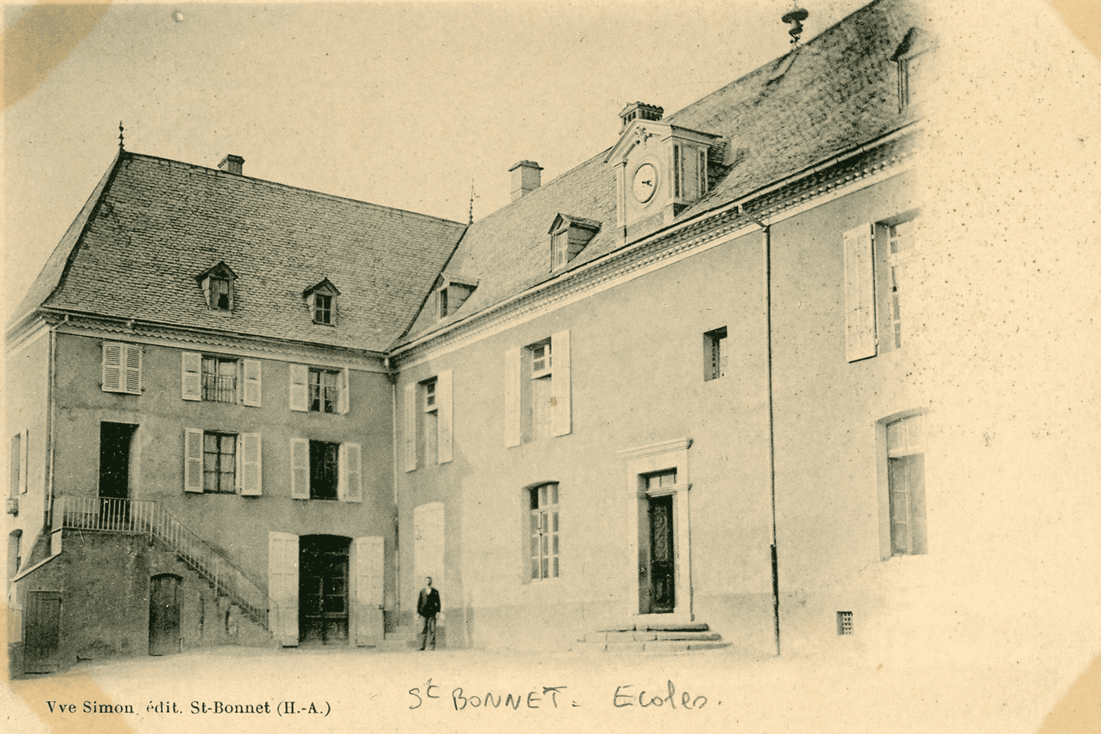 L'ancienne école — vue ancienne