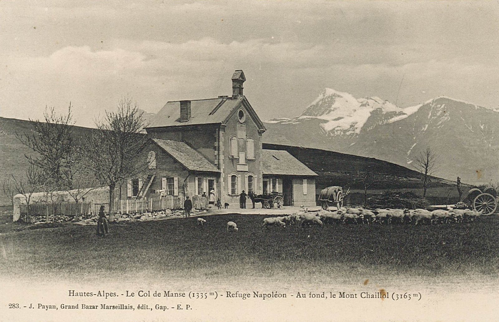 Col de Manse — vue ancienne