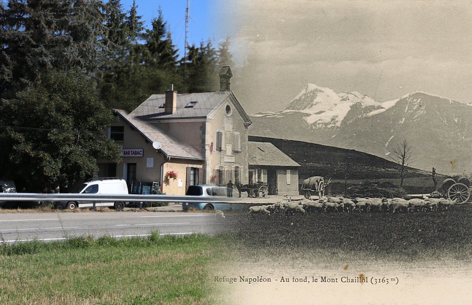 Col de Manse — montage